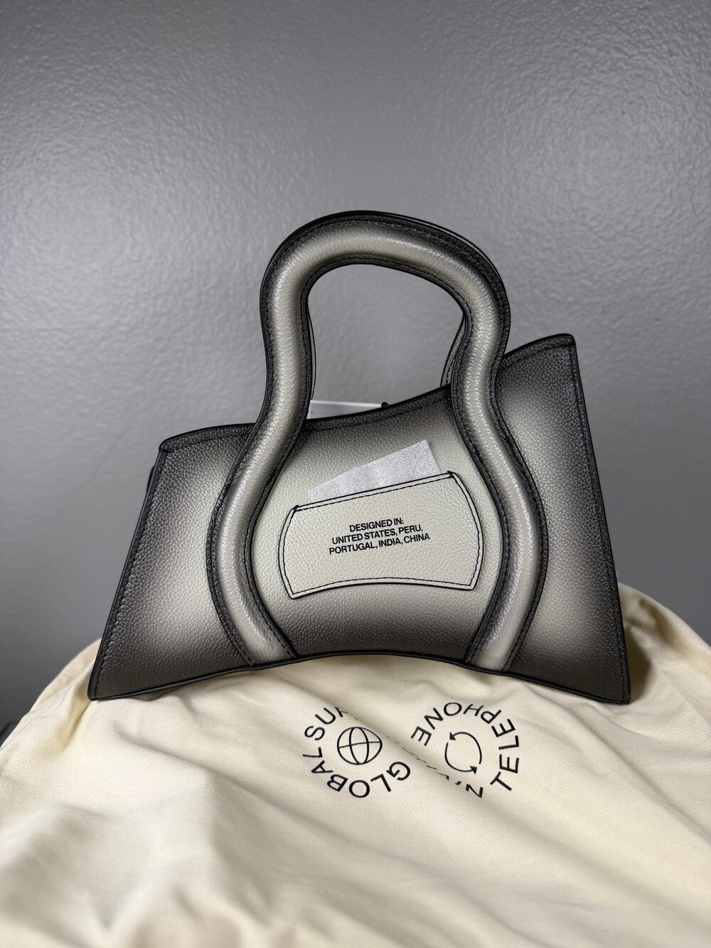 GSCT Fade to Gray Leather Handbag Brand New